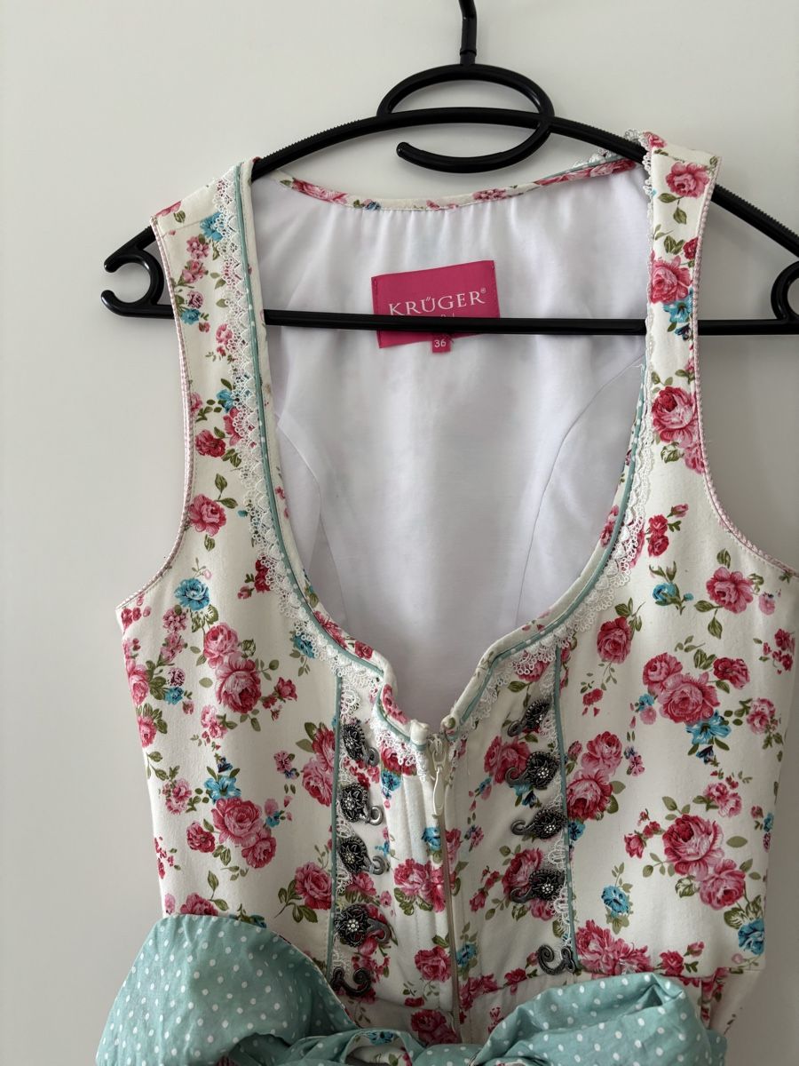 Krüger Kleider: Krüger Dirndl rosa Gr 36 – Gebraucht aus Männedorf von Topolina87 5