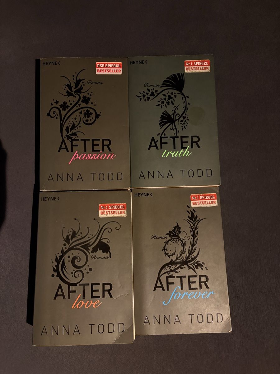 Libri: Anna Todd Roman Saga After 4er Set – Usato da Wangen venduto da Weissrex
