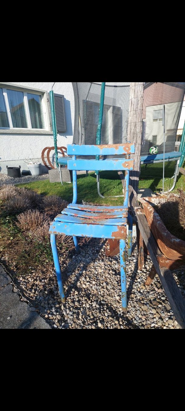 Sedie: Stuhl Vintage Patina Deko – Usato da Herzogenbuchsee venduto da debora01