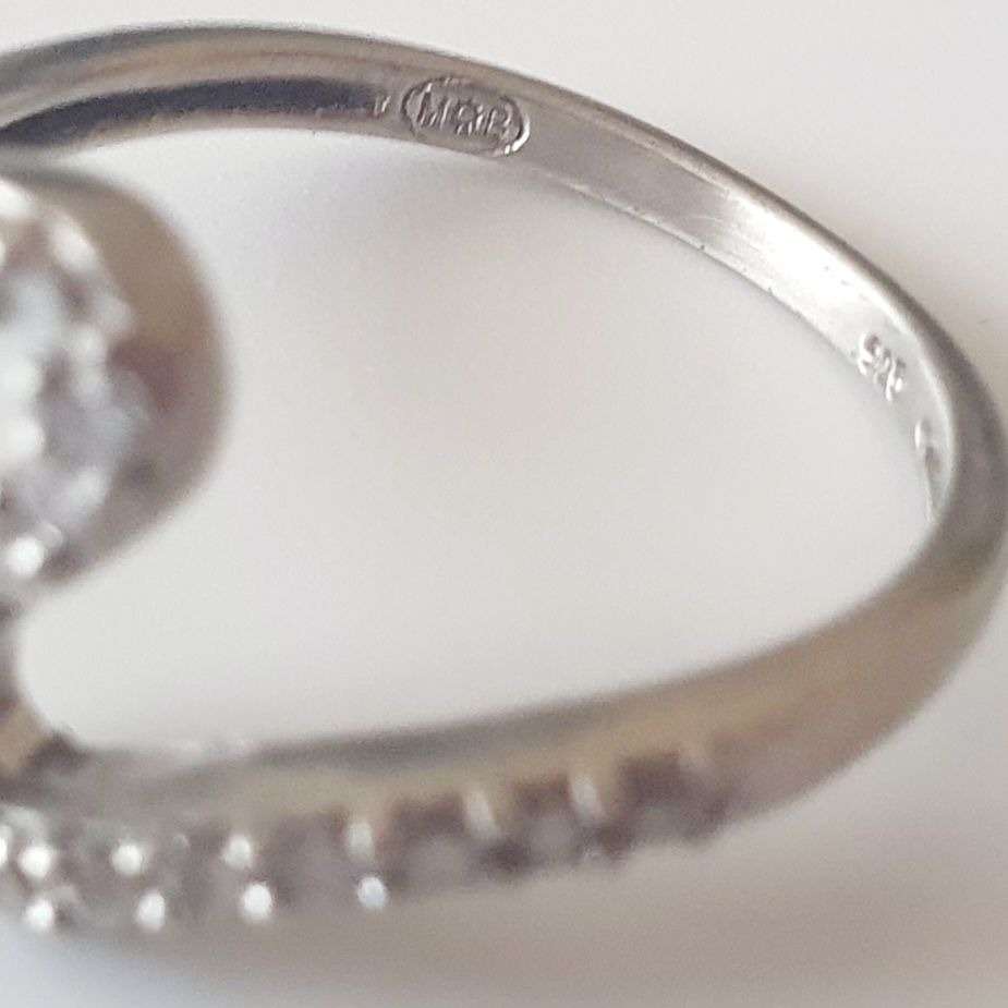 Anelli: Silber Ring 925 💍 mit Steinen, Grösse 17mm, – Usato da Kreuzlingen venduto da Wunderkiste123 8