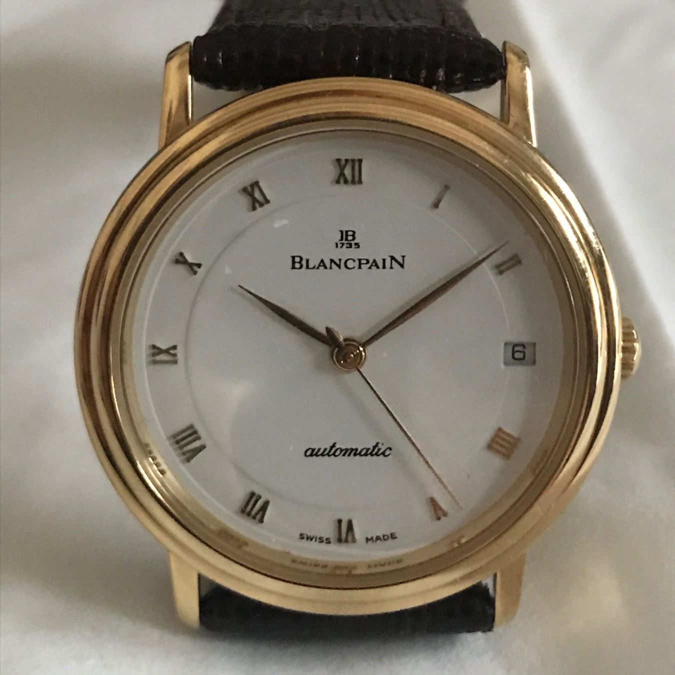 Blancpain Uhren: BLANCPAIN  VILLERET   18 K GG – Gebraucht aus Rodersdorf von luculus46 2