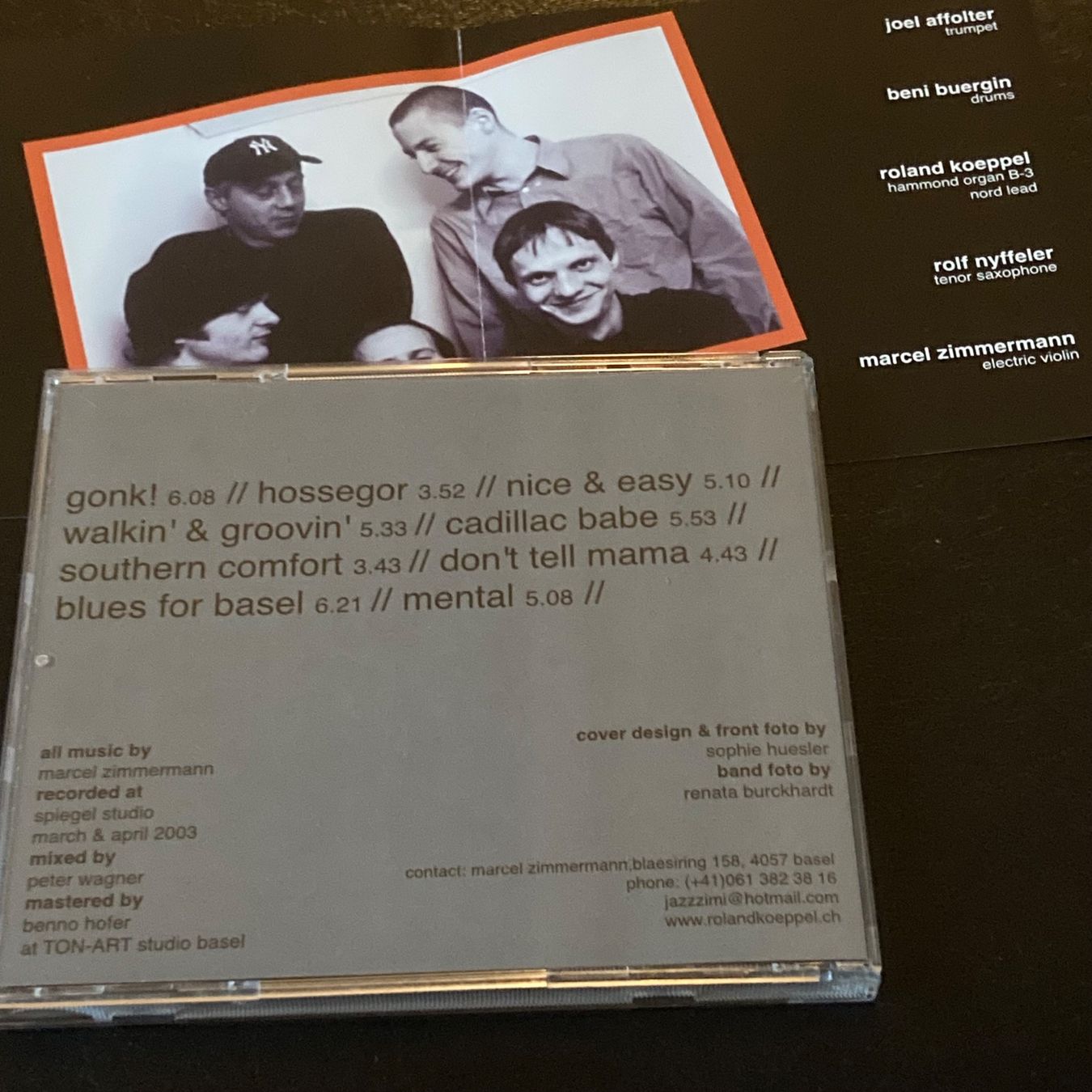 CD: Git The Gap! - Walkin' & Groovin' | Marcel Zimmermann – Usato da Bern venduto da Ntsamina 1