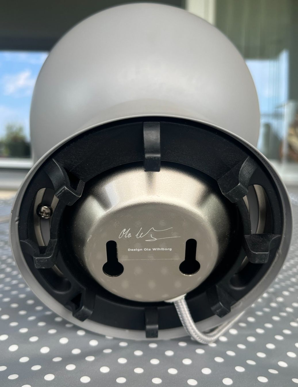 Ikea Lampade: Lampe rund mattgrau gut erhalten. – Usato da Zürich venduto da Dmbz 3