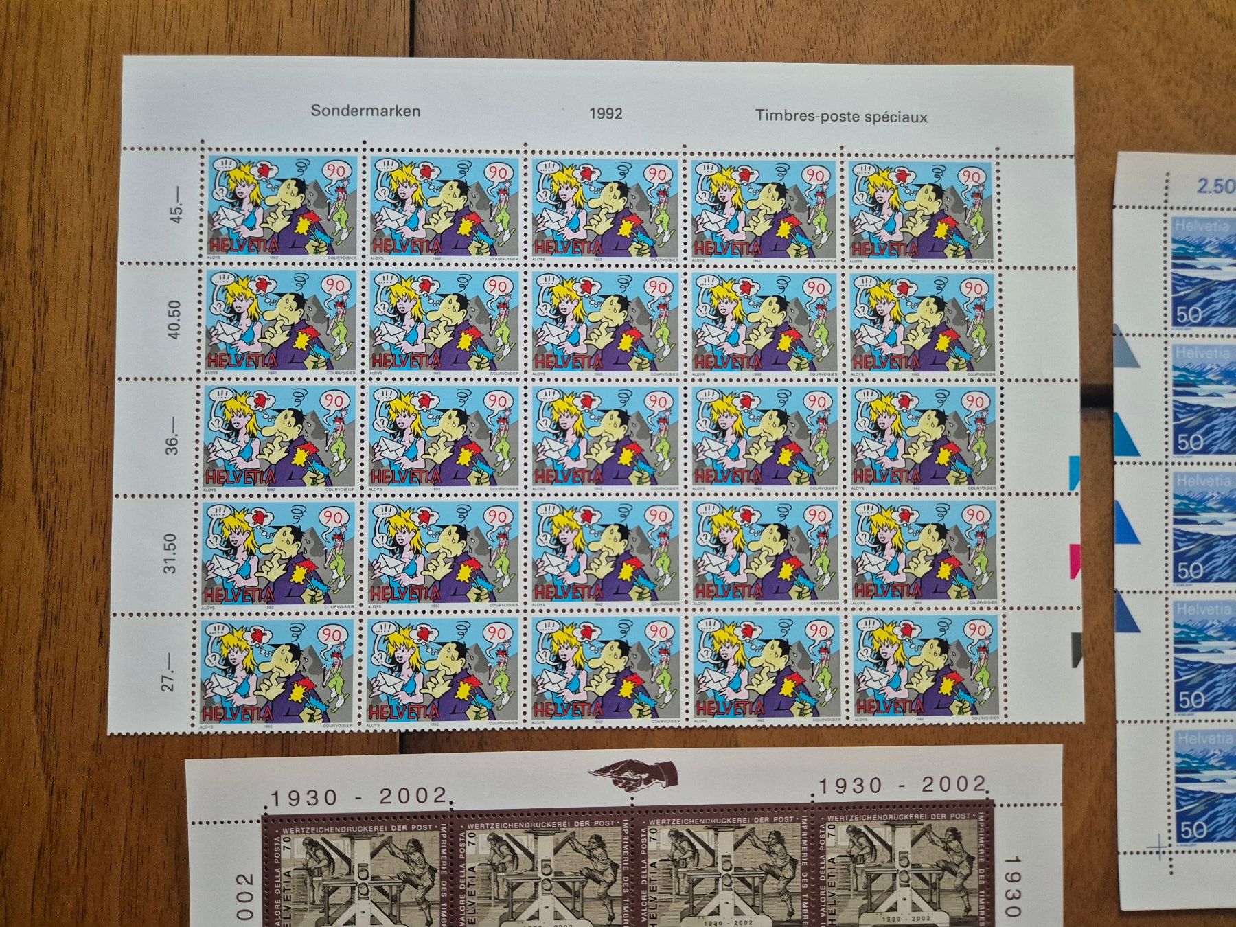 Tous les timbres: Frankaturware 100 CHF. GRATISLIEFERUNG ! – Neuf (Voir description) à Horgen par frankatur 1