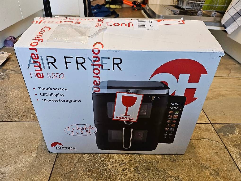 Ohmex Elettrodomestici da cucina: Ohmex Air fryer Heissluftfrittöse – Nuovo (secondo la descrizione) da Unterterzen venduto da kie_xny6