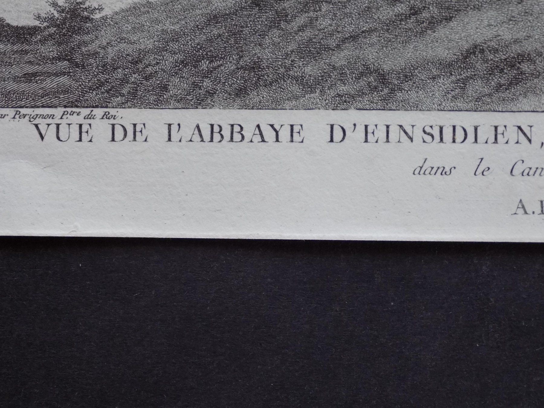 Gravures: Vue de l'abbey Einsiedeln – D'occasion à Risch par Rischli15 2