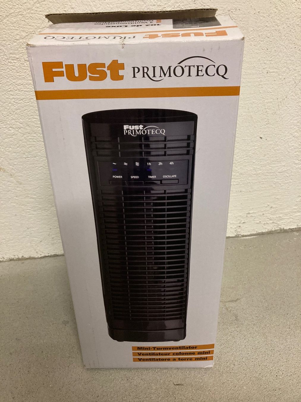 Primotecq Ventilatoren: Ventilator Primotecq Mini Turm 102 DeLuxe – Neu (gemäss Beschreibung) aus Dielsdorf von Chantal1988