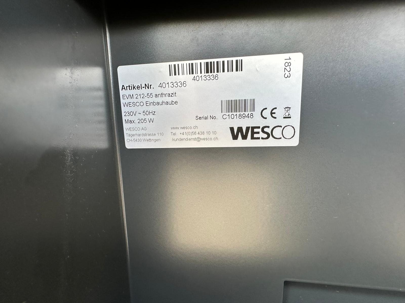 Dampfabzug: Dunstabzugshaube & Dampfabzug WESCO – Gebraucht aus Spreitenbach von Space_X 6