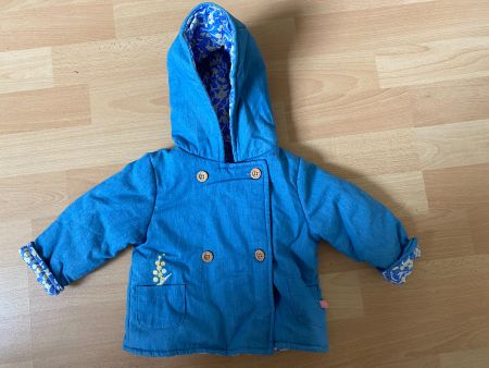 Herbstjacke für Kinder Grösse 68 mit Kaputze
