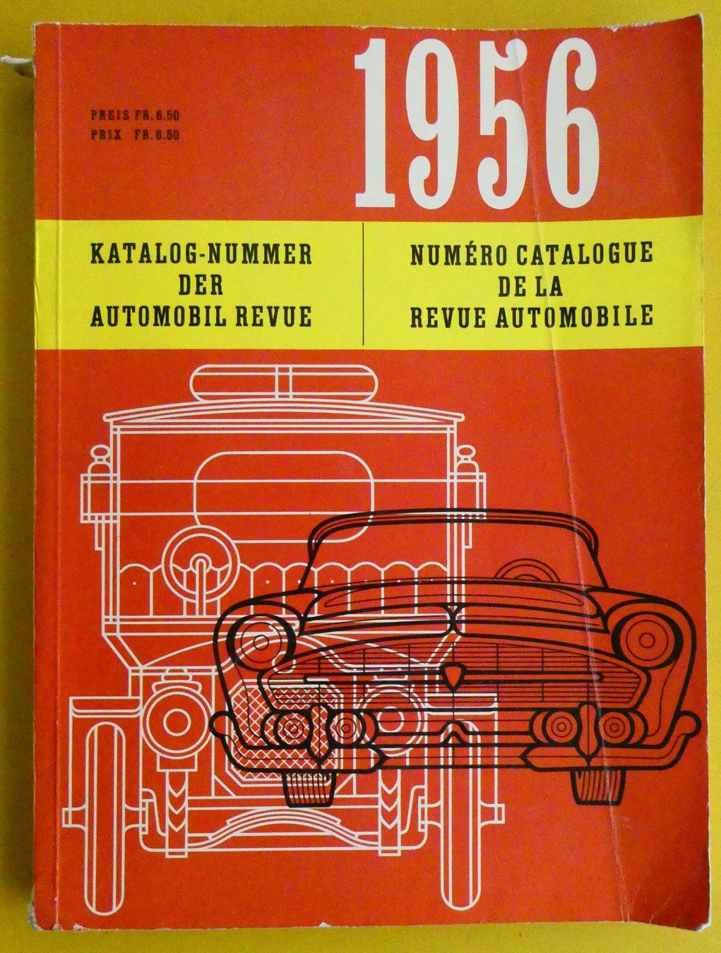 Riviste & Magazine: Automobil Revue Katalog 1956 – Usato da Jegenstorf venduto da Ak50