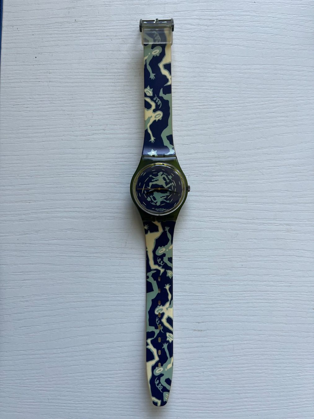 Swatch Orologi: Original Swatch Uhr, getragen – Usato da Dintikon venduto da Redgar58