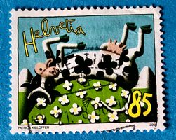 Nr.1198 Kuh auf Rücken GESTEMPELT Sondermarken 2006   