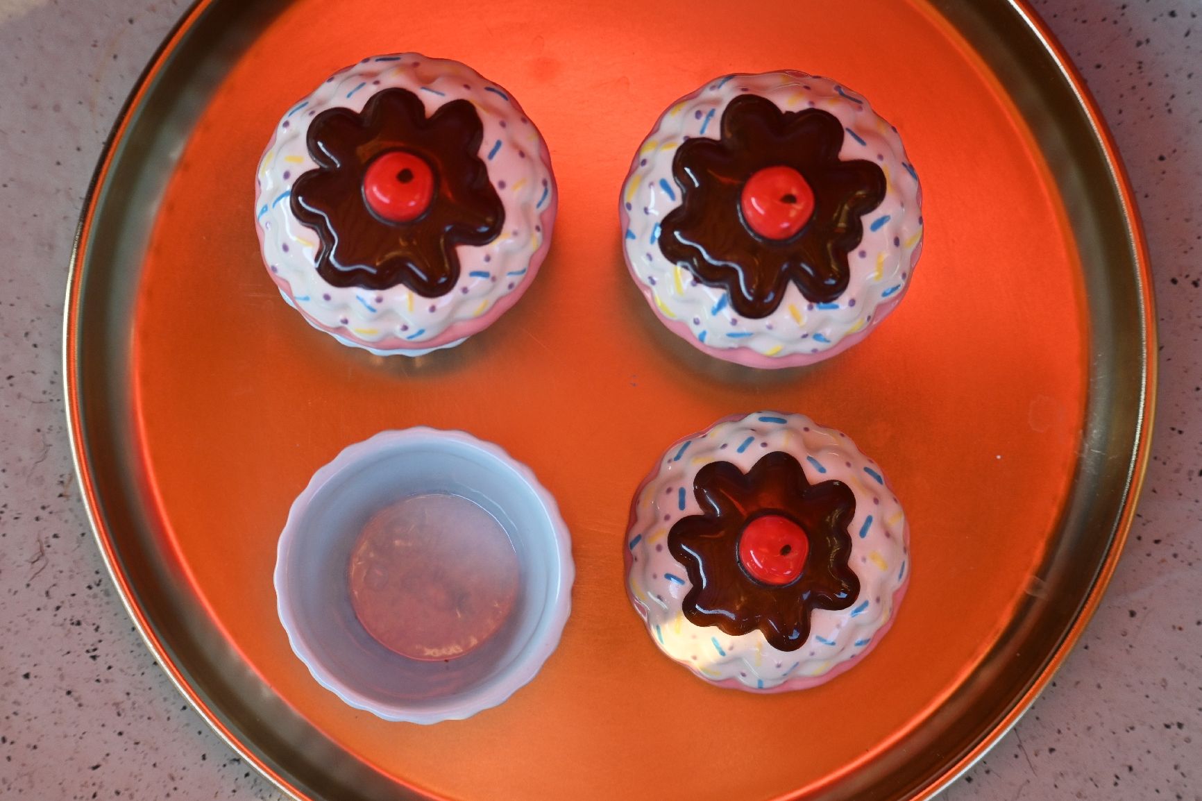 Toutes les décorations: Keramik Cupcake Design 3er Set – D'occasion à Horw par chr_qs2q 1