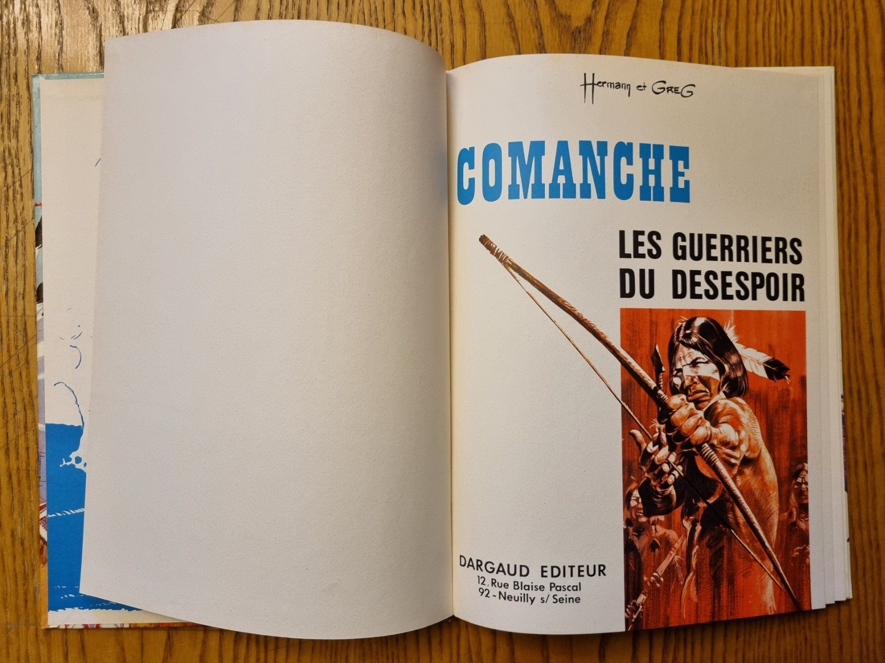 Fumetti: BD Comanche no 2 EO (TBE) - Dargaud – Usato da Palézieux-Village venduto da magic1980 3