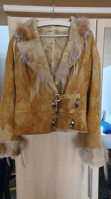 Vestes: Echtfell Fuchs Lederjacke – D'occasion à Männedorf par Mis_nl7l 1
