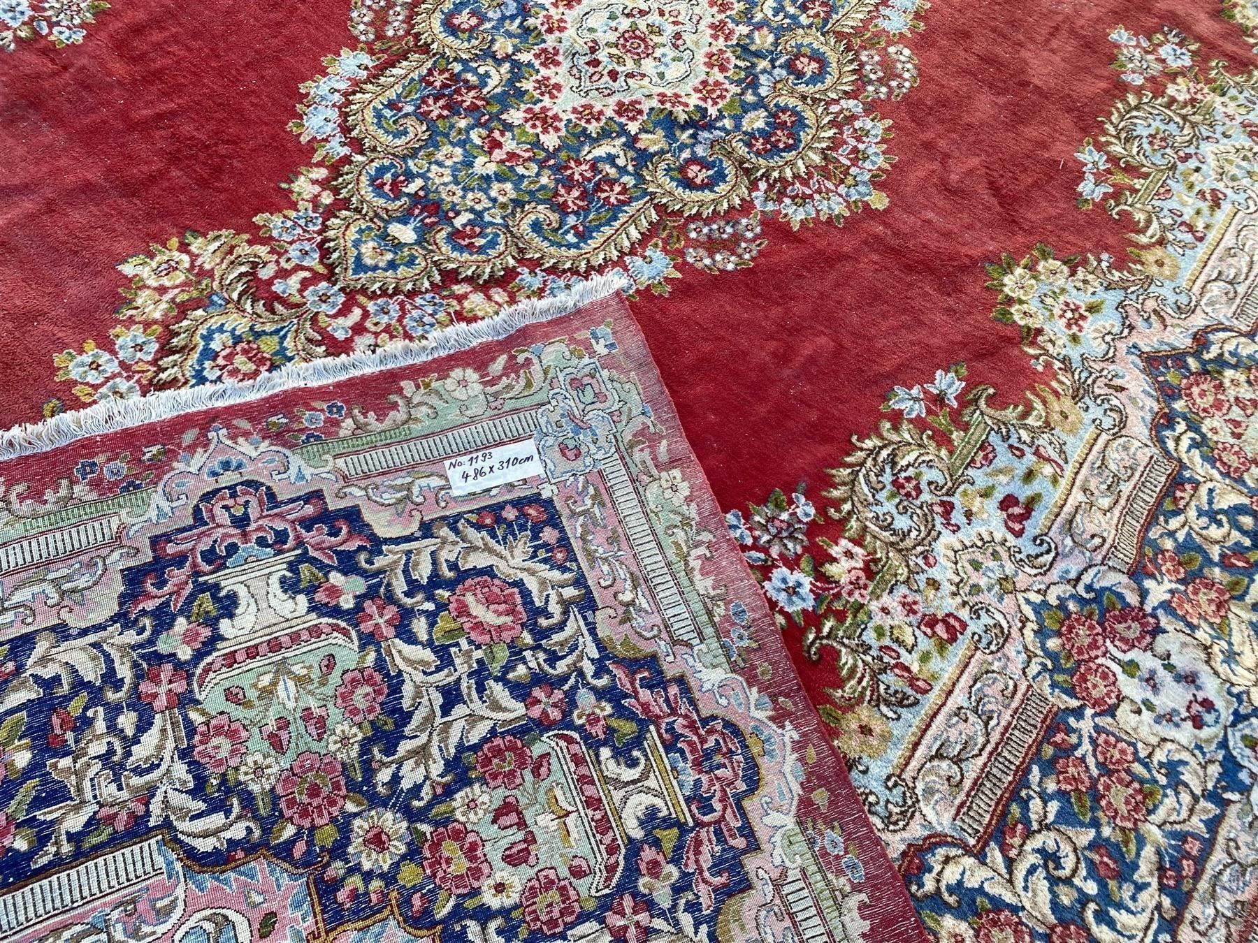 Tappeti: Zauberhafter feine Perser Kirman 486x310 – Usato da Steinhausen venduto da Super05 8
