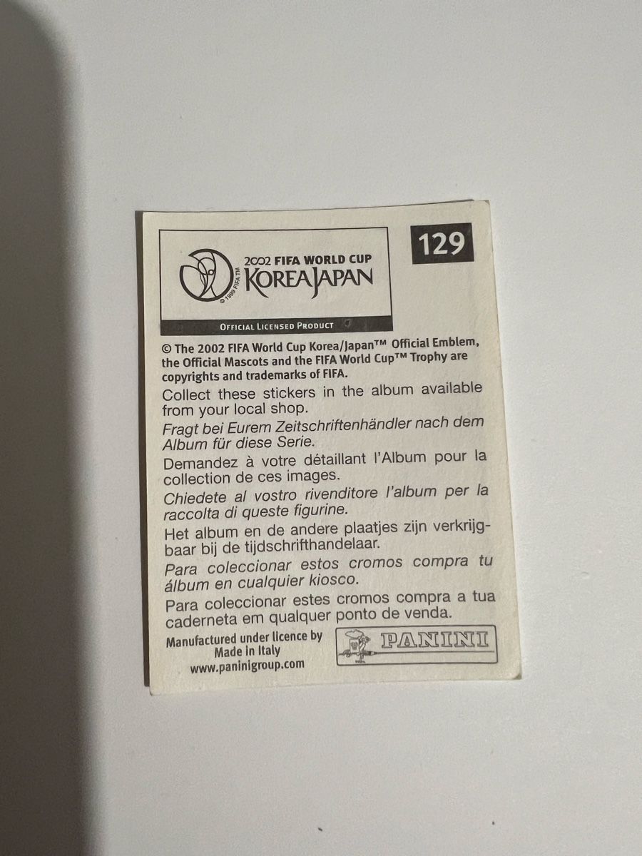 Panini Sammelbilder & Trading cards: Panini WM2002 Bild – Gebraucht aus Willisau von Neiro77 1
