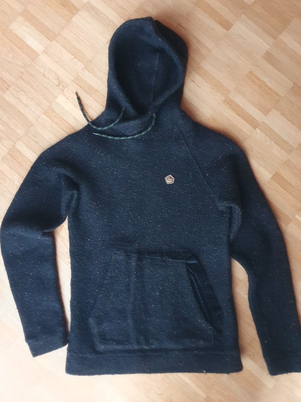 E9 Pulls & Sweat-shirts: E9 "Baghy" Wollpullover Hoodie  Kaputzenpulli Gr. S schwarz – D'occasion à Stein am Rhein par fusselmaus