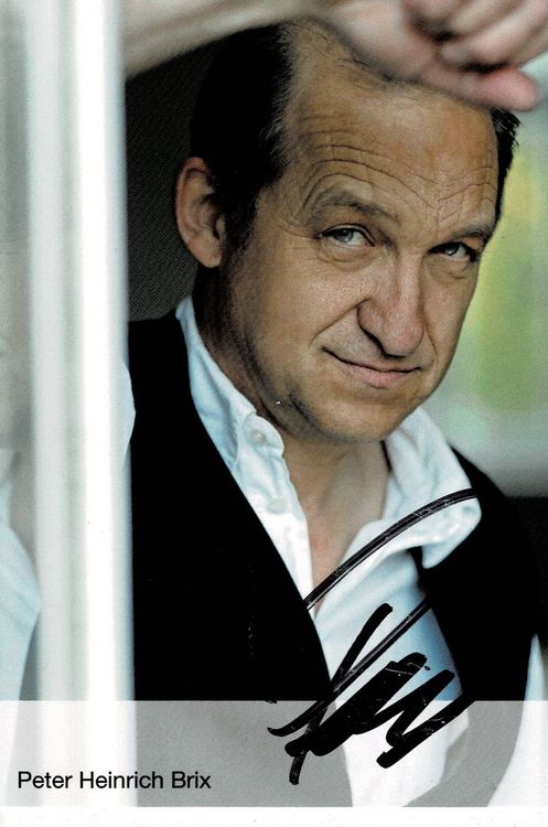 original autogramm peter heinrich brix Kaufen auf Ricardo