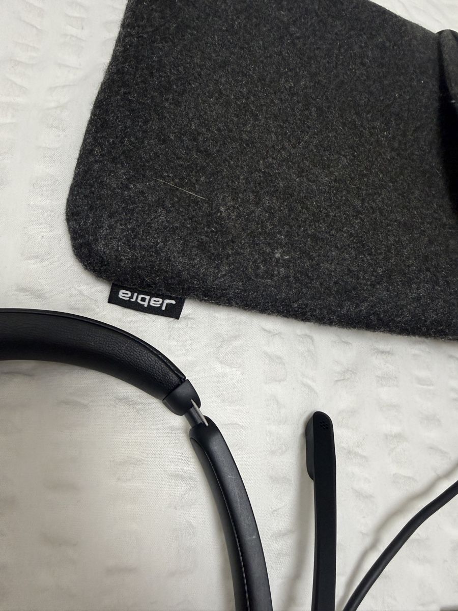 Jabra Cuffie: Jabra Evolve2 Headset mit Tasche schwarz  – Usato da Horgen venduto da Renbert 2