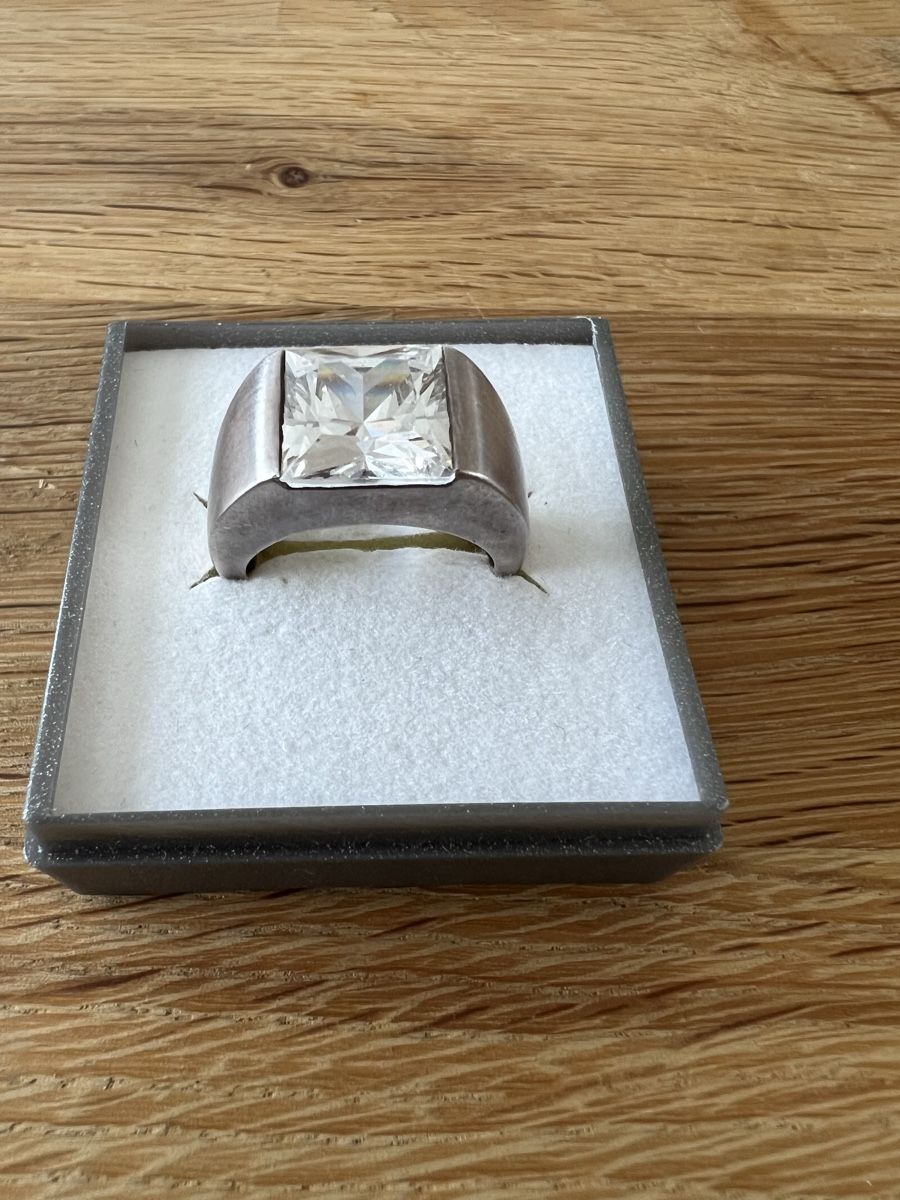 Anelli: Oliver Weber Fingerring Edelstahl Gr. 54 – Nuovo (secondo la descrizione) da St. Gallen venduto da Mokki2014 2
