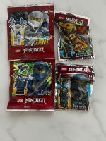 LEGO Ninjago Figuren: Cole, Jay, Nya, Zane