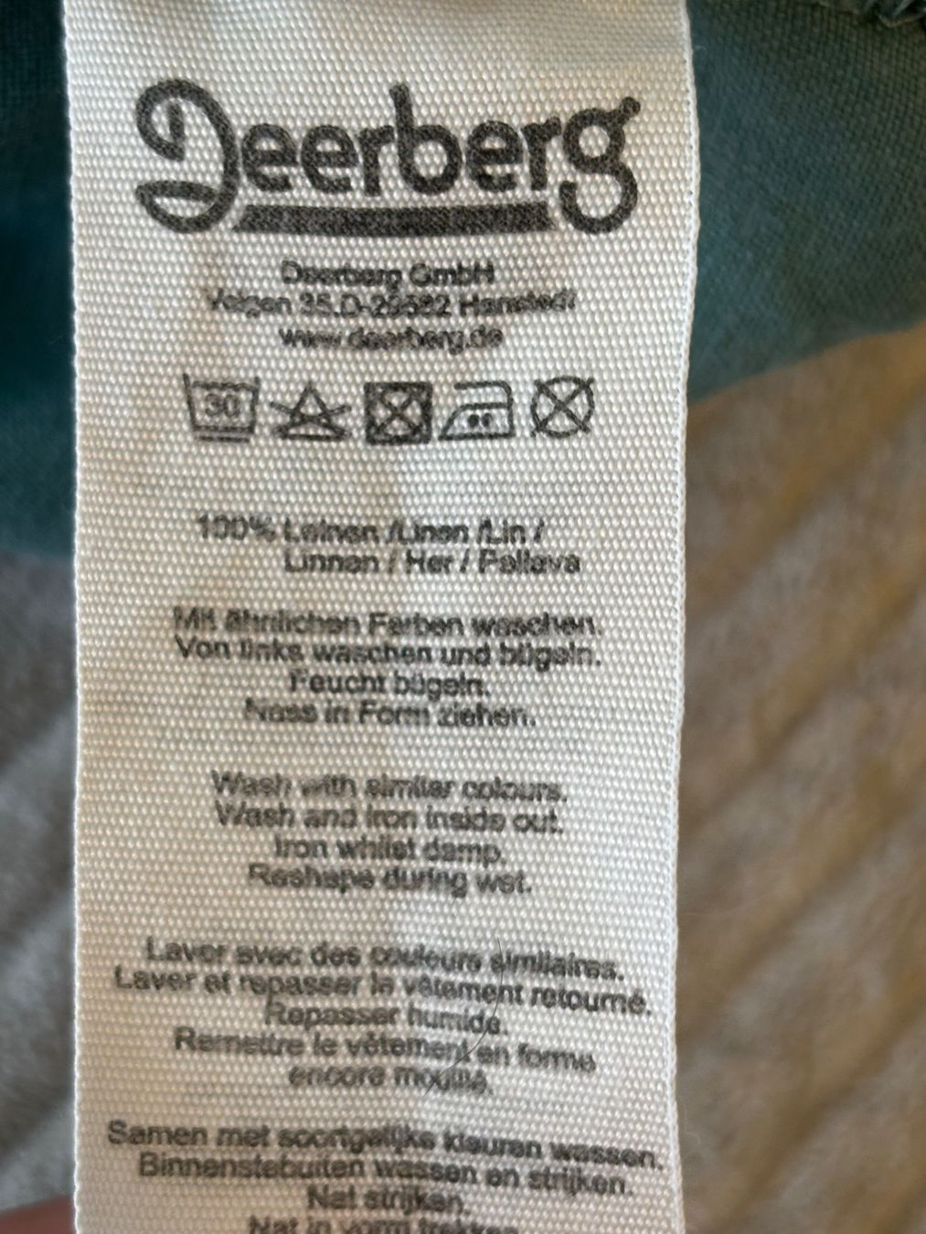 Deerberg Tuniche: Deerberg Tunika/Longbluse 100% Leinen – Usato da St. Margrethen SG venduto da dijanaO 6