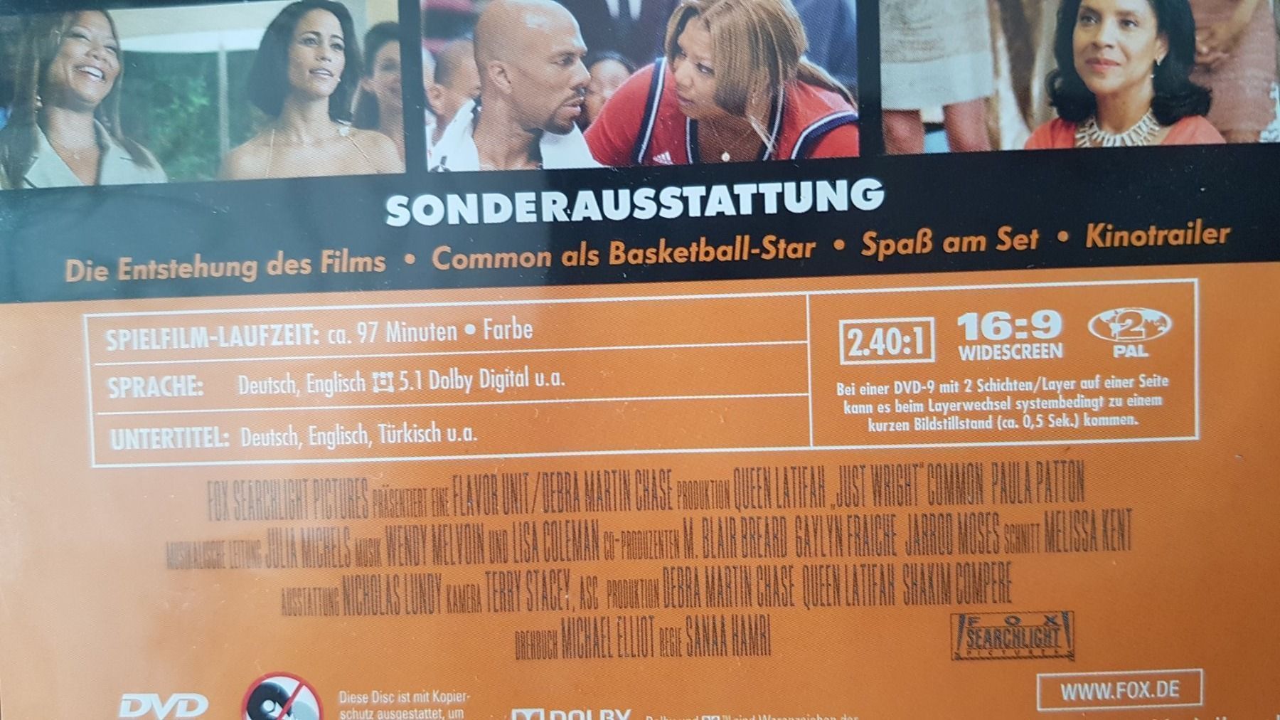 Tutti i DVDs: DVD Just Wright – Usato da Oetwil am See venduto da fineli2 1