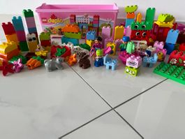LEGO®️ Duplo Steinebox, gross, viele Teile, Figuren...