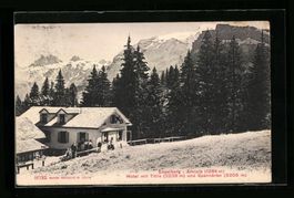 Engelberg, Arnialp, Hotel mit Titlis und
