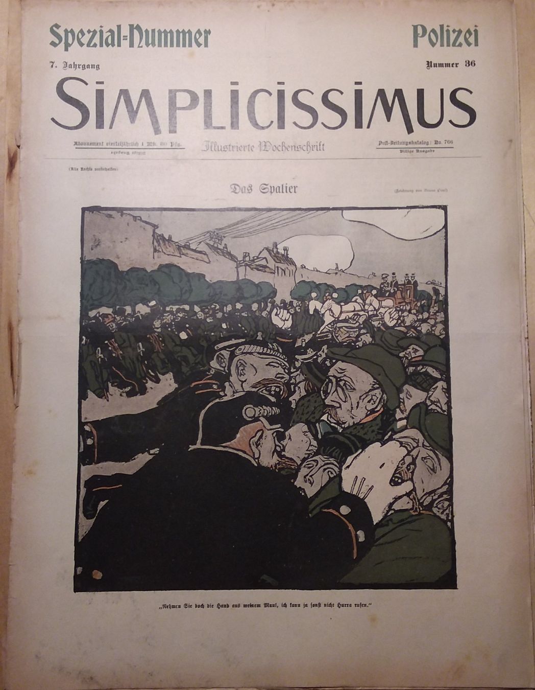Zeitschriften & Magazine: 21 Antike Wochenzeitschrift Simplicissimus ca.1902 – Gebraucht aus Hunzenschwil von rotebaer 9
