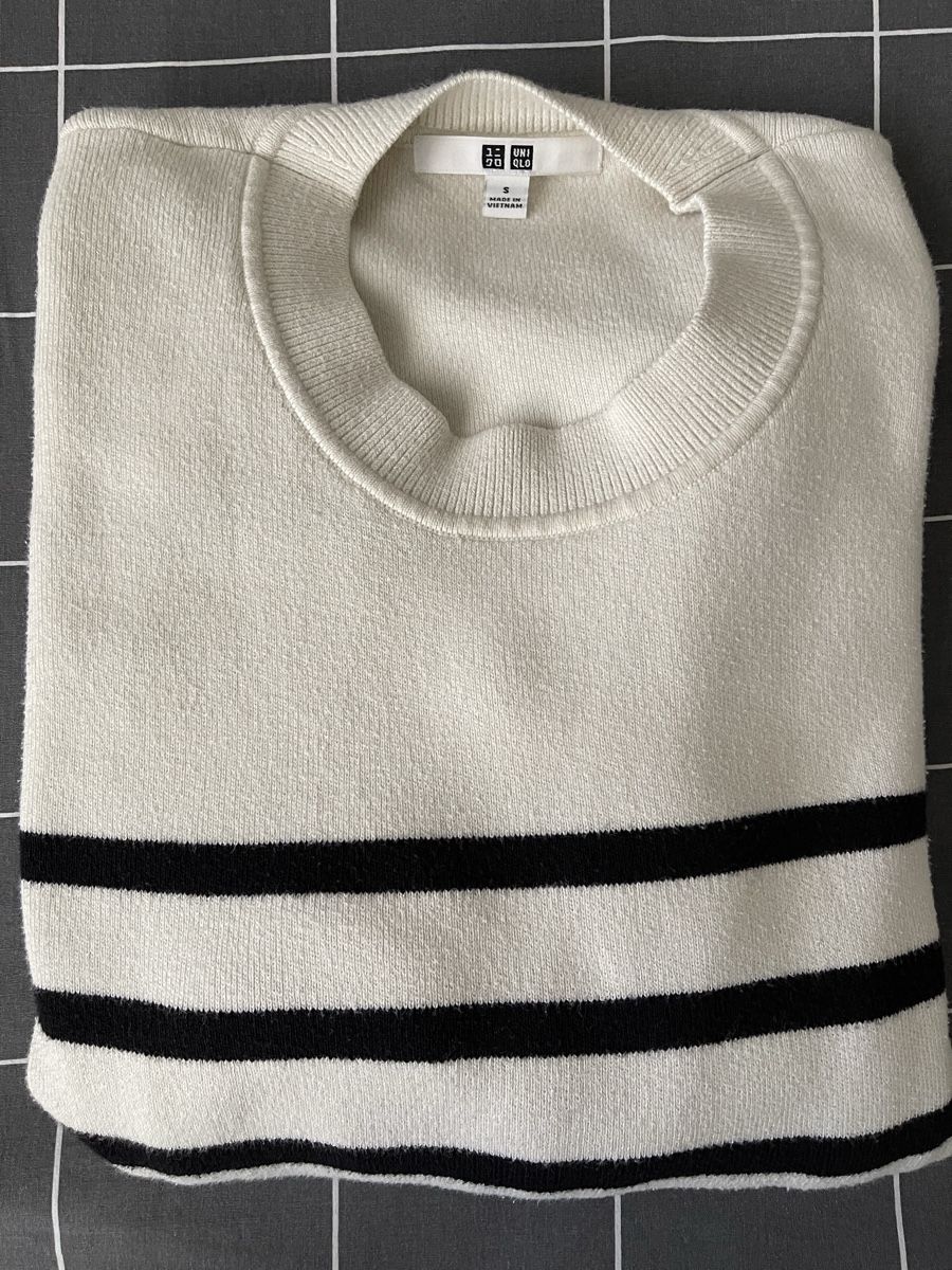 Uniqlo Pullover & Sweatshirts: Pull en tricot rayé Uniqlo. Taille S. – Gebraucht aus Leytron von Tissana_bo 4