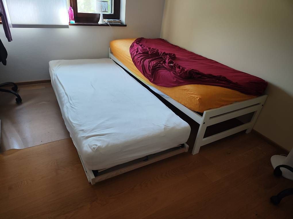 Micasa Letti: Letto twins + materassi – Usato da Sorengo venduto da Te_da 1