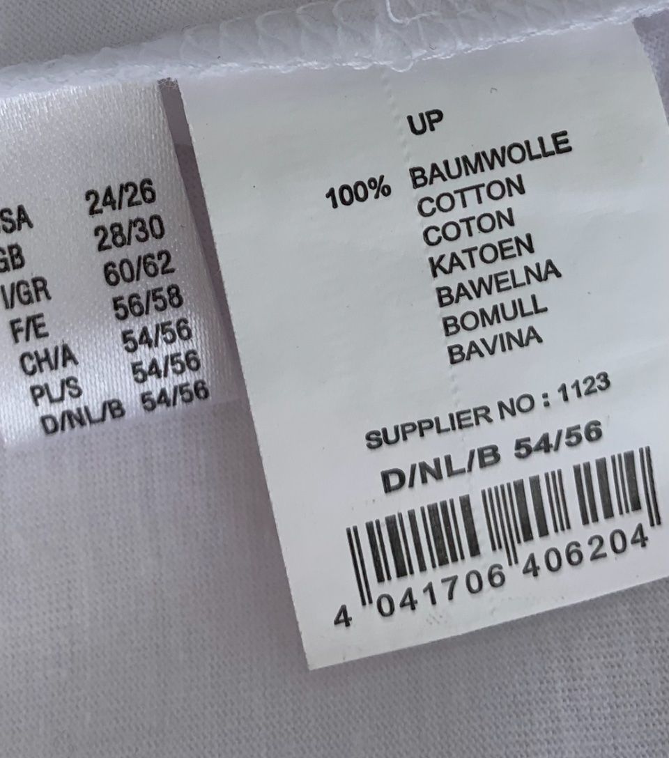 Ulla Popken T-shirt: Débardeur basic blanc relaxed fit ULLA POPKEN neuf t.54/56 – Nuovo e nell'imballaggio originale da Martigny venduto da only__you 6