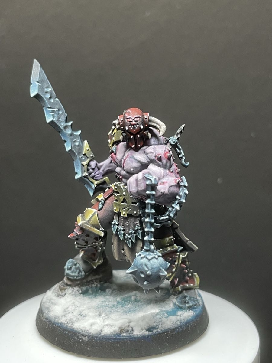 Kit di modellismo & Modellini statici: Warhammer AoS Khorne Slaughterpriest - pro quality paint – Nuovo (secondo la descrizione) da Münchwilen AG venduto da fed_qj7w