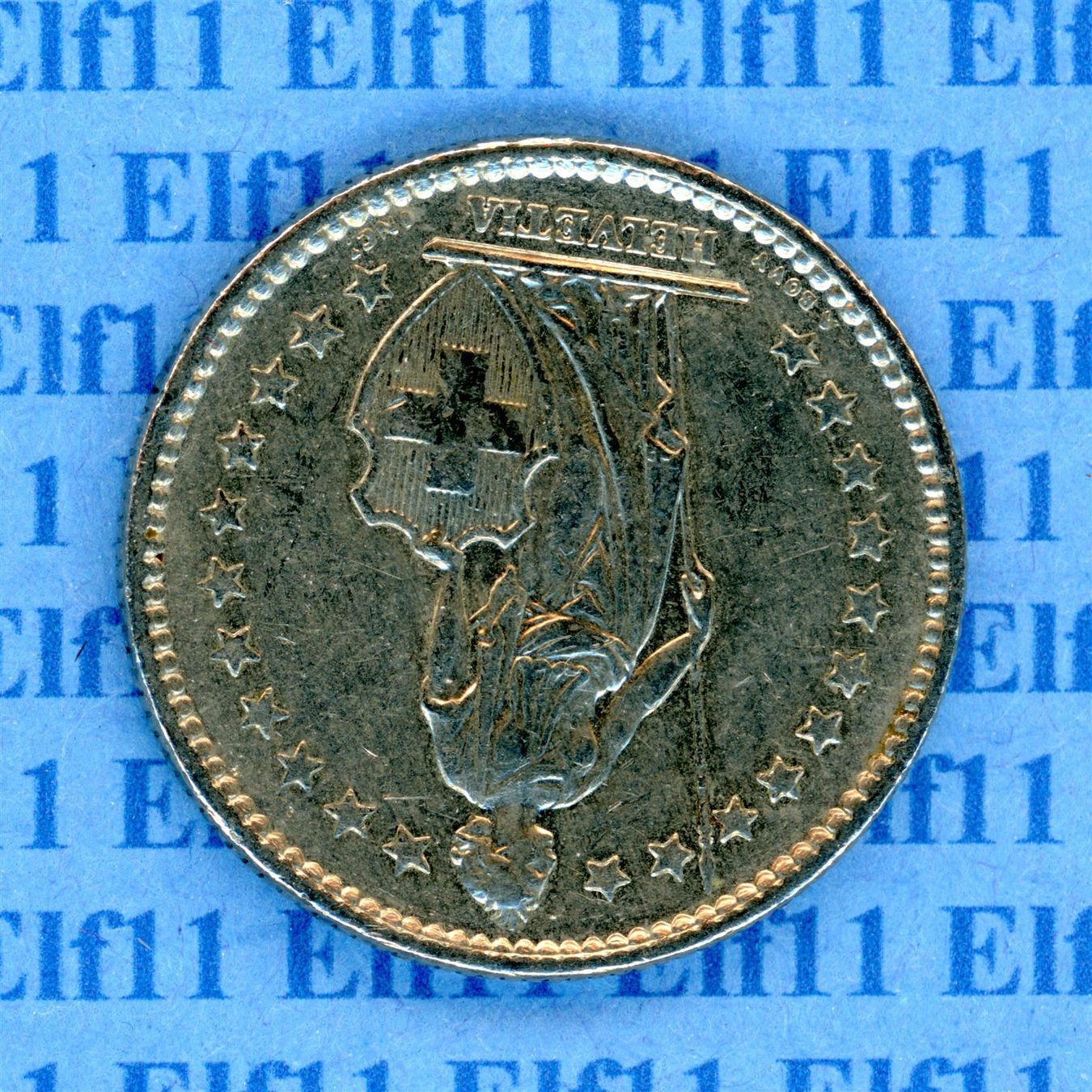 Alle Münzen: CHF___2.00 1977 -vz 2 Franken – Gebraucht aus Widnau von Elf11 1