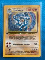 Pokemon - Machamp 1st Edition (8/102) Base Set Italian - MP