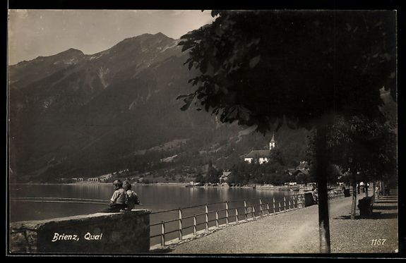Ansichtskarten: AK Brienz, Blick auf Quai – Gebraucht aus Berlin von bartko-reher