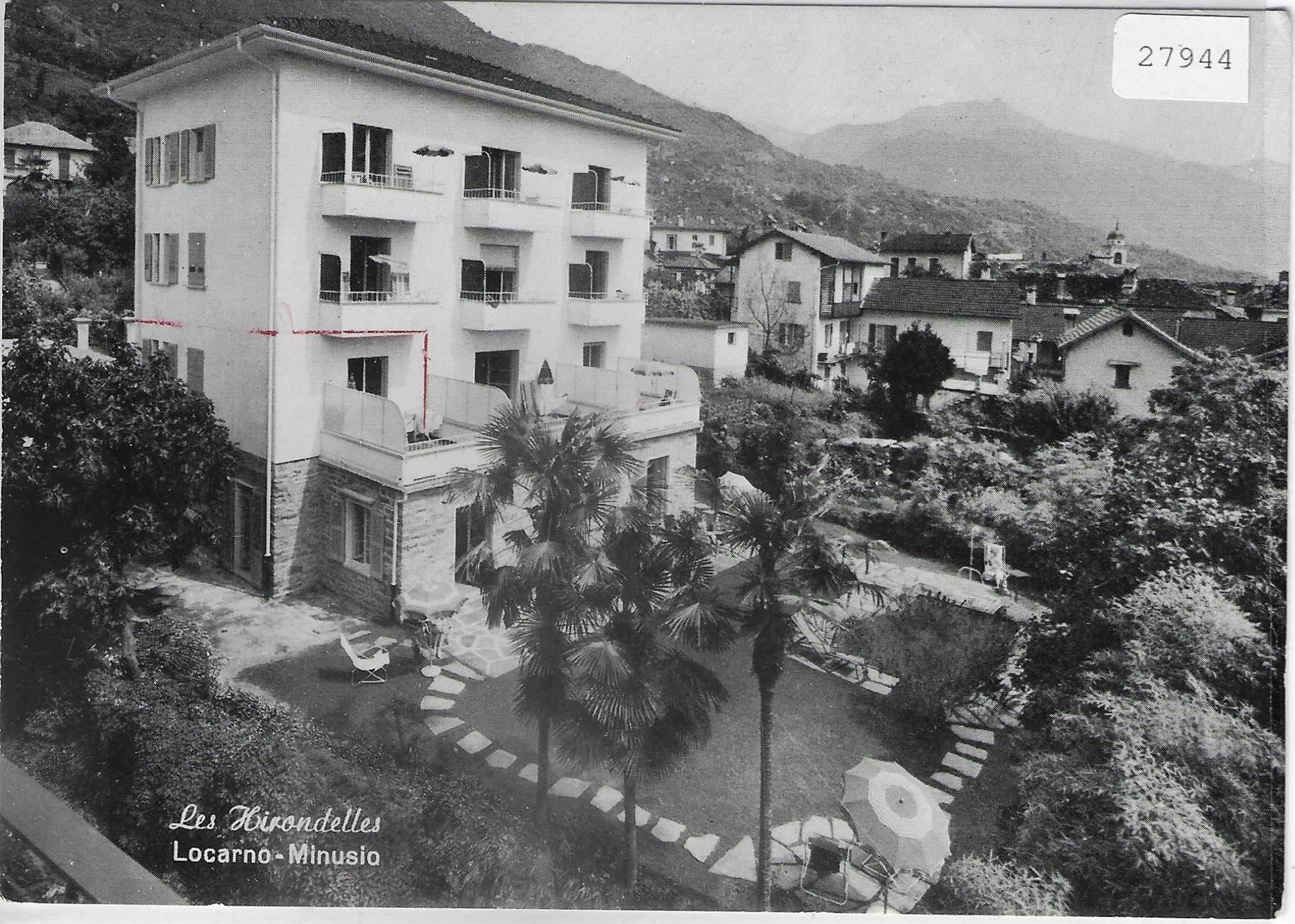 Ansichtskarten: Locarno-Minusio - Les Hirondelles – Gebraucht aus Ettingen von Kartenplanet