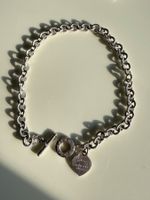 Tiffany & Co. "Return to Tiffany" Heart Tag Toggle Necklace