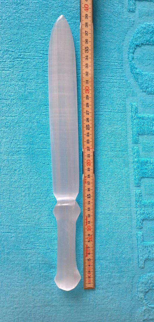 Minéraux & Lithothérapie: Selenit, grosses Schwert – D'occasion à Dulliken par Champolion 1