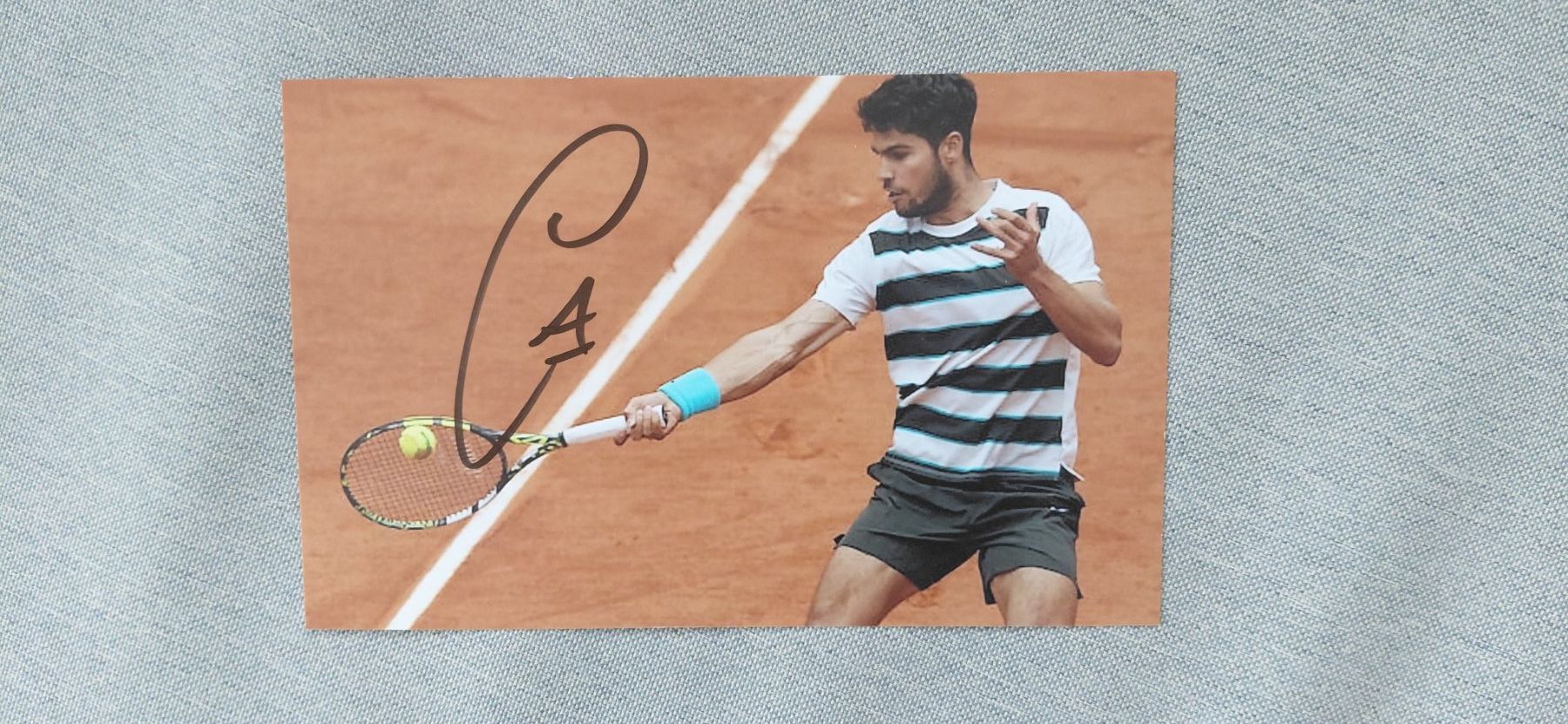 Autogramme: Autogramm Carlo  Alcaraz – Gebraucht aus Schmerikon von Olympia04
