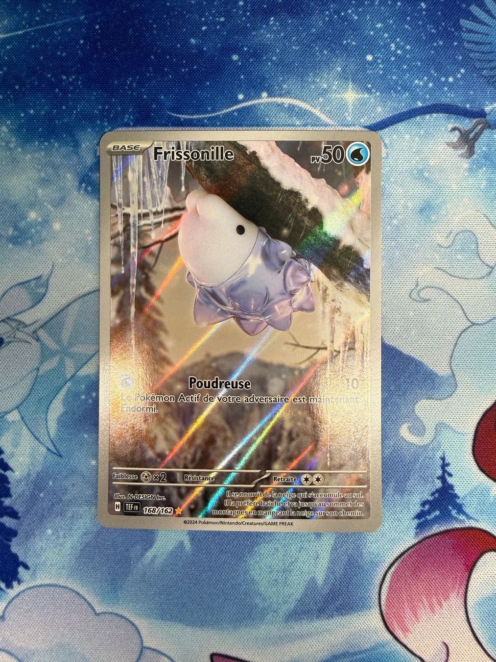 Pokémon Carte collezionabili: Frisonille AR - TEF 168 FR – Nuovo (secondo la descrizione) da Courgenay venduto da ScamBoxOff