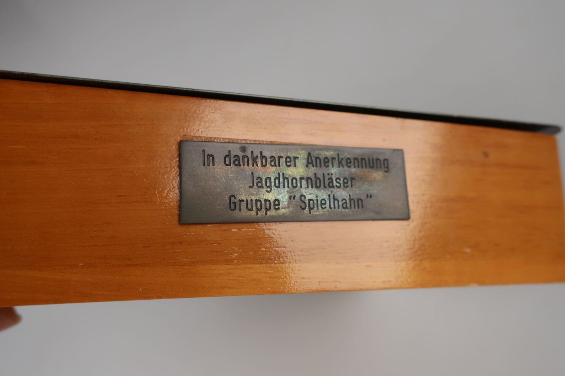 Portagioie: Schatulle mit Hirsch aus Messing – Usato da Volketswil venduto da brockipfannenstil 4