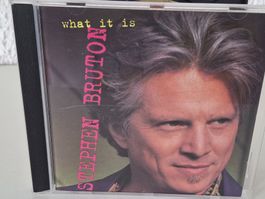 CD Stephen-  Bruton What It Is ( Songwriter ) Folk Rock Coun