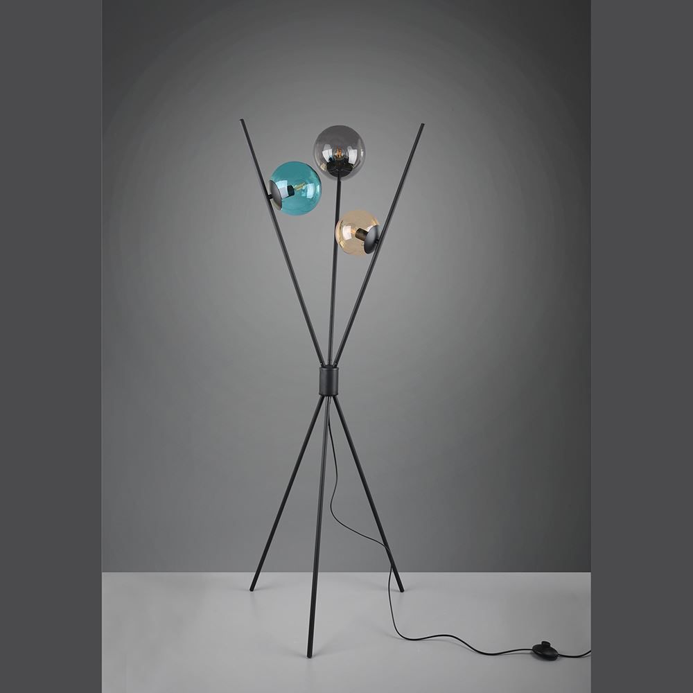 Lampen: Stehleuchte, Schwarz, 156 cm Höhe – Neu (gemäss Beschreibung) aus Kreuzlingen von Smart-Light 2