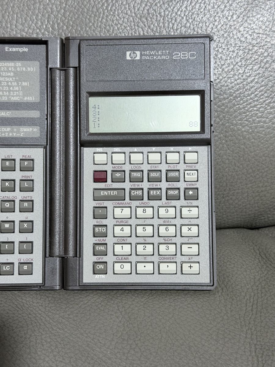 Hewlett Packard Calcolatrici tascabili: HP Hewlett Packard 28C Rechner  – Usato da Zürich venduto da semi16 1