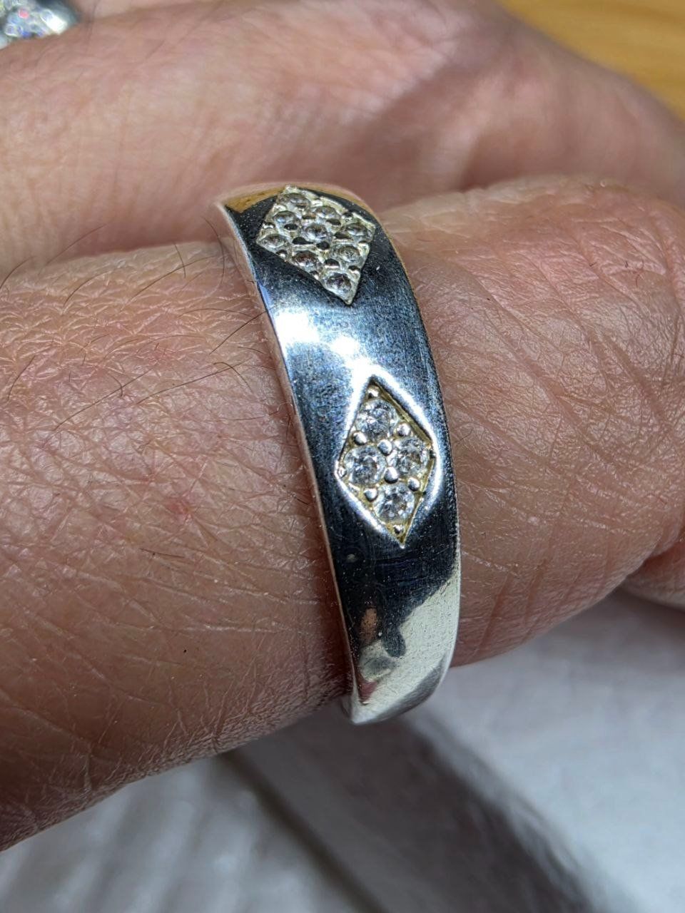 Anelli: Bague avec zircons – Usato da Reconvilier venduto da MARCLAT 2