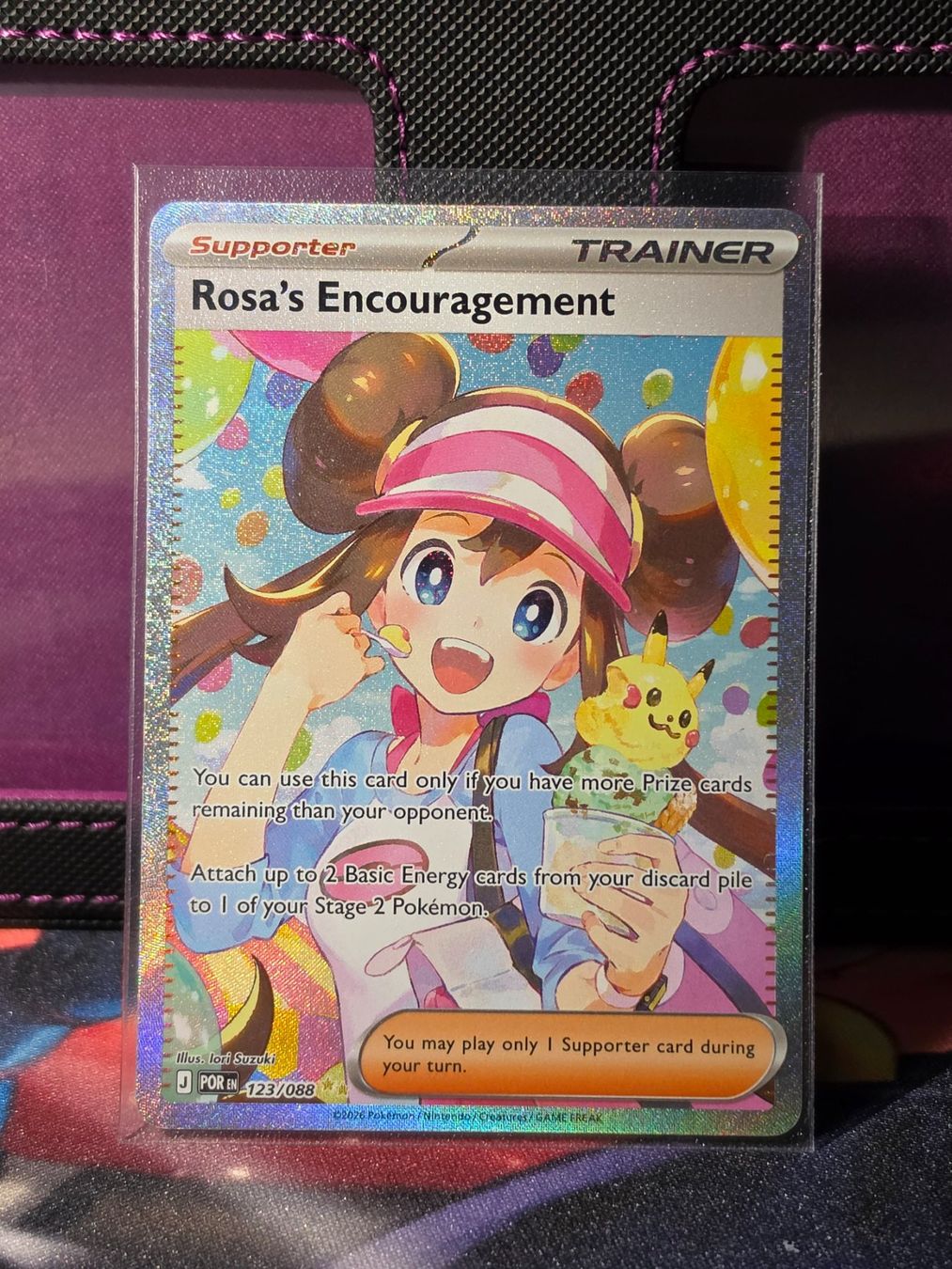 Pokémon Carte collezionabili: Rosa's Encouragement 123 – Usato da Binningen venduto da oscark77