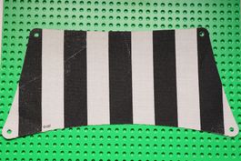 LEGO® Cloth Sail 30 x 15 Bottom with Black Thick Stripes Pa